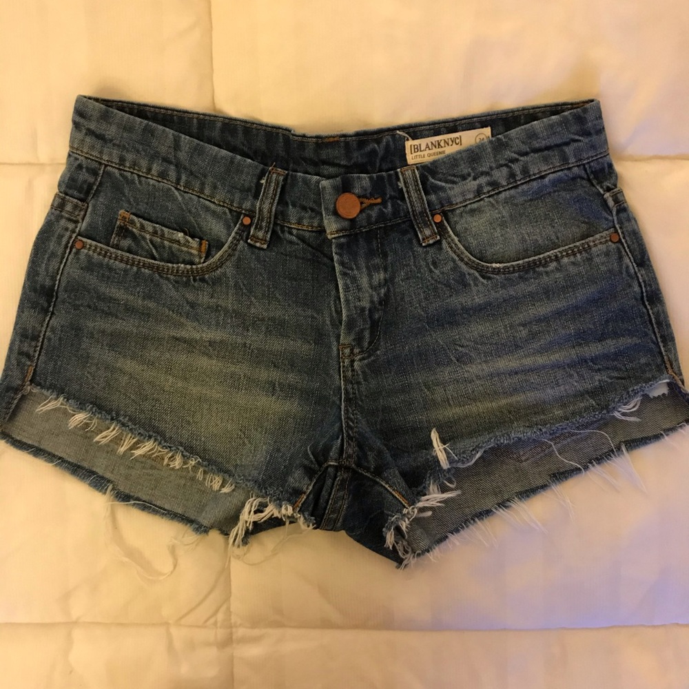 BlankNYC mid rise denim short